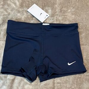NWT Girls Nike Deep Blue Athletic Shorts